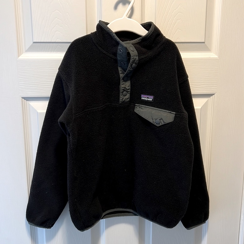 Patagonia kids lightweight synchilla snap-t fleece pullover